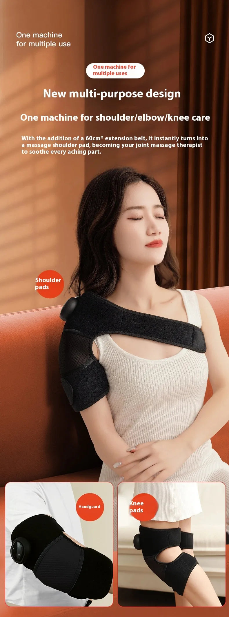 Cordless Electric Heating Knee Wrap