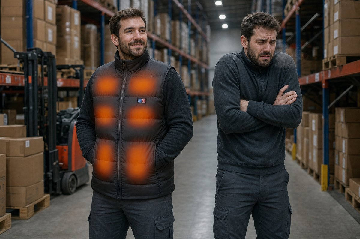 9-Zone USB Heated Vest Jacket for Winter Hunting and Hiking