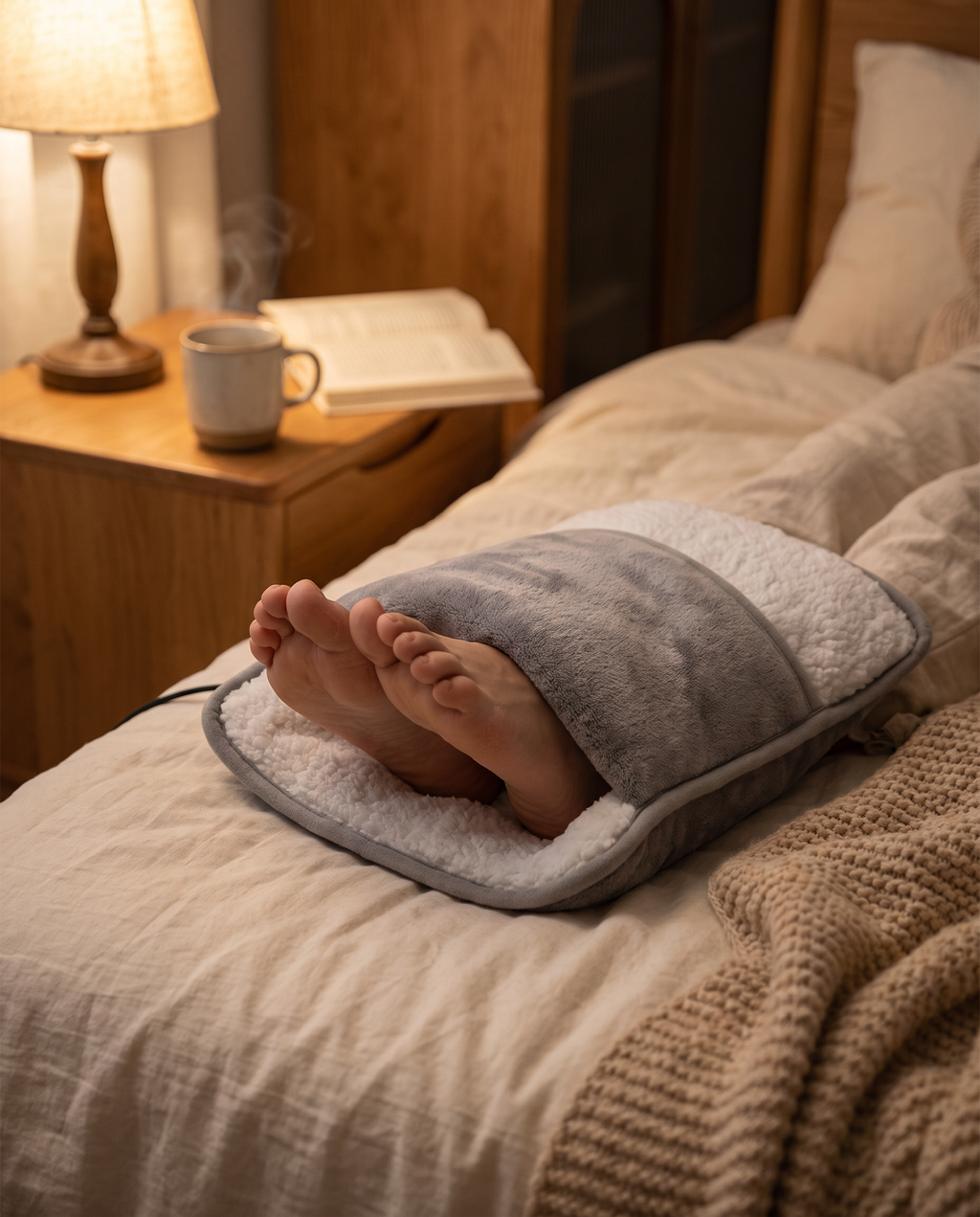 Cordless Heated Foot Warmer Pad