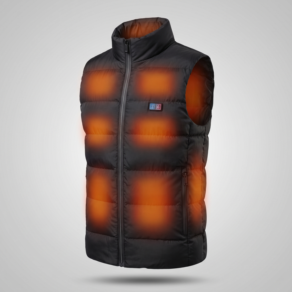 9-Zone USB Heated Vest Jacket for Winter Hunting and Hiking